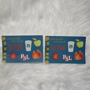 Starbucks Pumpkin Spice Latte Sticker Set